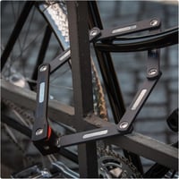 Skladací zámok na bicykel ABUS Bordo uGrip 5700K SH s držiakom - svetlozelený - 80 cm 3
