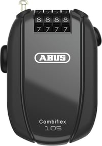ABUS Combiflex kabelska brava za pričvršćivanje skijaške opreme, kaciga, dječjih kolica i prtljage, dostupna u različitim duljinama i debljinama 1