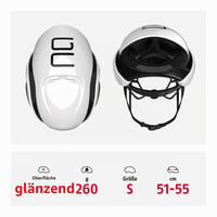 Cască de ciclism rutier ABUS GameChanger - Alb, mărimea S, protecție In-Mold, ventilație ultra, unisex, cască ușoară 3