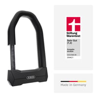 Antifurt U ABUS Granit Super Extreme 2500/165HB230 pentru biciclete și e-bike-uri - Rezistent la tăierea cu polizorul unghiular, nivel de securitate 15, cu suport USH2500 3