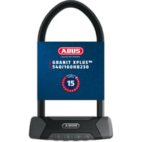 Zámok na bicykel ABUS Granit XPlus 540 U + držiak EaZy KF - Zámok na bicykel s pevným parabolickým strmeňom - Výška strmeňa 300 mm - Úroveň zabezpečenia 15 1