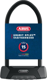 ABUS Granit XPlus 540 U-lakat USH konzollal - 13 mm kengyel, biztonsági szint 15 1