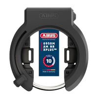 Antifurt Cadru Bicicletă ABUS Granit XPlus 6950M – Reglabil Universal, pentru Toate Cadrele de Bicicletă Standard – Varianta NR (Fără Cheie în Poziție Deschisă) 1