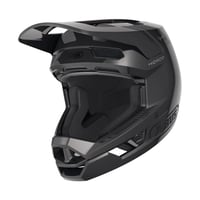 Celotvárová cyklistická prilba ABUS HiDrop Downhill, MTB Enduro, vonkajší skelet z ABS, čierna, veľkosť L, pre dospelých a mládež 4