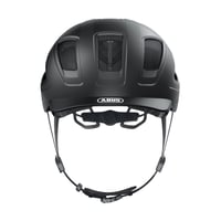 Cască de ciclism ABUS Hyban 2.0 cu lumină spate, mărimea M (52-58 cm), Velvet Black, carcasă dură ABS, pentru bărbați și femei 4