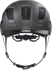 Cyklistická prilba ABUS Hyban 2.0 so zadným svetlom – titánová – veľkosť L (56 – 61 cm) 3