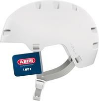 ABUS Indy kerékpáros bukósisak Dirt/Skate/Slope/MTB - L-es méret - fehér 1