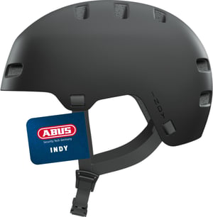 ABUS Indy biciklistička kaciga – Dirt, Skate, Slope i MTB kaciga s optimiziranom apsorpcijom udaraca – za mlade i odrasle
