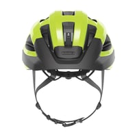 Cyklistická prilba ABUS Macator – Športová prilba pre začiatočníkov, vhodná aj pre vrkoče – Farba: Signal Yellow – Veľkosť M (52-58 cm) – Pre mužov aj ženy 2