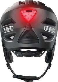 ABUS Pedelec 2.0 ACE városi kerékpáros sisak hátsó lámpával és napellenzővel - sötétszürke - L-es méret 3