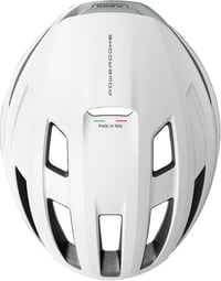 ABUS PowerDome könnyű kerékpáros sisak szellőzéssel és aerodinamikus profillal - S (51-55 cm), White (polar white) 4