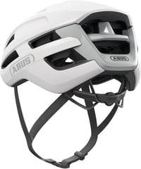 ABUS PowerDome könnyű kerékpáros sisak szellőzéssel és aerodinamikus profillal - S (51-55 cm), White (polar white) 6