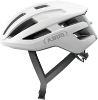 ABUS PowerDome könnyű kerékpáros sisak szellőzéssel és aerodinamikus profillal - S (51-55 cm), White (polar white) 1