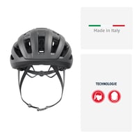 Cestný cyklistický prilba ABUS PowerDome MIPS – Ľahká cyklistická prilba s ventilačným systémom a ochranou proti nárazu – Vyrobené v Taliansku – Čierna, veľkosť S 2