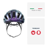 Cască de ciclism rutier ABUS PowerDome MIPS - Cască ușoară pentru bicicletă cu sistem de ventilație și protecție la impact - Fabricată în Italia - Mov - Mărimea M 2