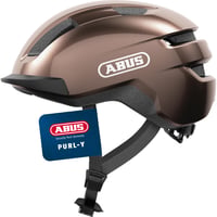 Cască de ciclism ABUS PURL-Y pentru biciclete electrice și S-Pedelec - Cască de protecție NTA pentru adulți și tineri - Maro, mărimea M 1