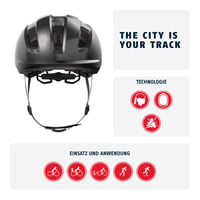 Cyklistická prilba ABUS PURL-Y – Prilba s certifikáciou NTA pre e-biky a S-pedelecy pre dospelých a tínedžerov 57-61 cm 2