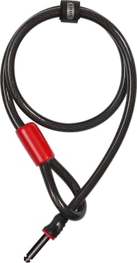 Cablu de siguranță ABUS Shield 4960, diametru 12 mm, lungime 100 cm, antifurt pentru bicicletă, cablu din oțel 1