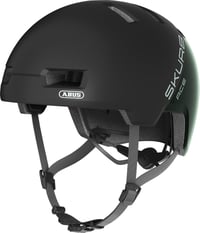 Cyklistická prilba ABUS Skurb ACE – Štýlová mestská prilba na skateboard, BMX a longboard – machovo zelená (Moss Green), veľkosť M 5