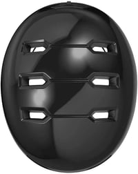 ABUS Skurb Kid gyerek kerékpáros sisak - Robusztus BMX stílusú fejvédelem lányoknak és fiúknak - S (45 - 50 inches), Black (Shiny Black) 5