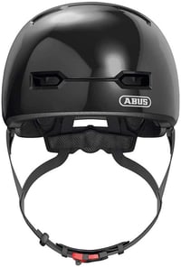ABUS Skurb Kid gyerek kerékpáros sisak - Robusztus BMX stílusú fejvédelem lányoknak és fiúknak - S (45 - 50 inches), Black (Shiny Black) 3