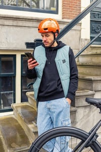 Mestská cyklistická prilba ABUS Skurb – robustná prilba na každodenné použitie, skateboarding, BMX a longboarding, veľkosť 52 – 56 5