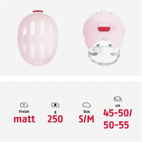 Detská cyklistická prilba ABUS Smiley 3.0 ACE LED so zabudovaným svetlom – Pure Rose – veľkosť S 5