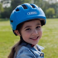 Detská cyklistická prilba ABUS Smiley 3.0 s hlbokým strihom a otvorom na vrkoč, pre dievčatá aj chlapcov 6