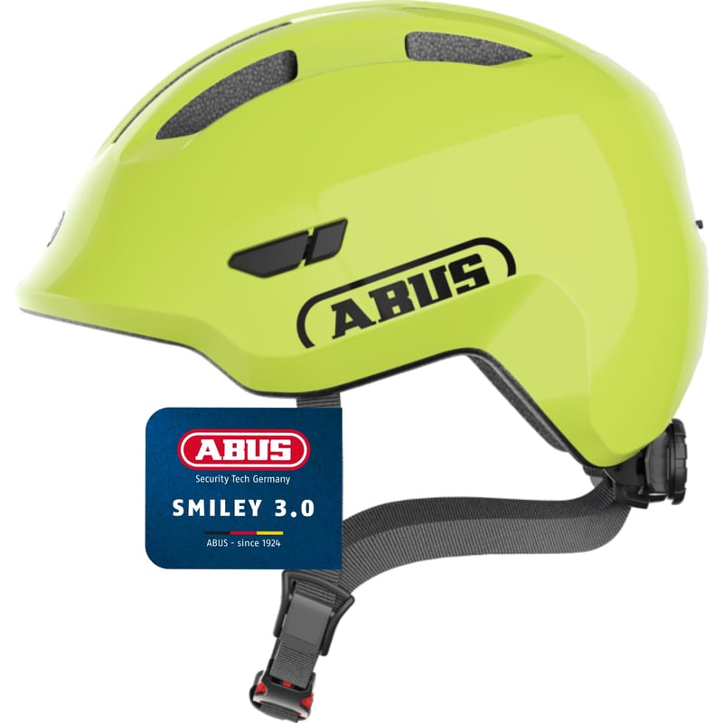 Detská cyklistická prilba ABUS Smiley 3.0 s hlbokým strihom a otvorom na vrkoč, pre dievčatá aj chlapcov