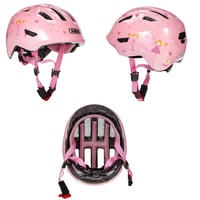 Detská cyklistická prilba ABUS Smiley 3.0 s hlbokým strihom a otvorom na vrkoč, pre dievčatá aj chlapcov 7