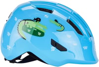 Detská cyklistická prilba ABUS Smiley 3.0 s hlbokým strihom, priestorom na vrkoč, veľkosť S (45-50 cm), svetlomodrá s motívom krokodíla, pre dievčatá 5