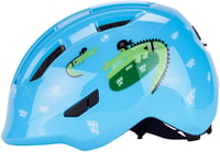 Detská cyklistická prilba ABUS Smiley 3.0 s hlbokým strihom, priestorom na vrkoč, veľkosť S (45-50 cm), svetlomodrá s motívom krokodíla, pre dievčatá 4
