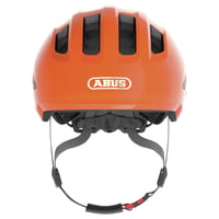 Detská cyklistická prilba ABUS Smiley 3.0, veľkosť S (45-50 cm), oranžová, pre dievčatá a chlapcov, s otvorom na vrkoč 2