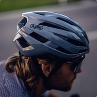 Cască de ciclism ABUS StormChaser ACE - Cască ușoară de șosea pentru curse, ture pe pietriș și ciclocros - Mărimea M, Gri 5