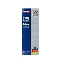 Lacăt cu lanț ABUS Tresor 1385/75 – închidere cu cifru din oțel călit – lanț pătrat de 6 mm – 75 cm – Negru – Nivel de siguranță 6 3