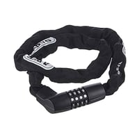 Lacăt cu lanț ABUS Tresor 1385/75 – închidere cu cifru din oțel călit – lanț pătrat de 6 mm – 75 cm – Negru – Nivel de siguranță 6 1