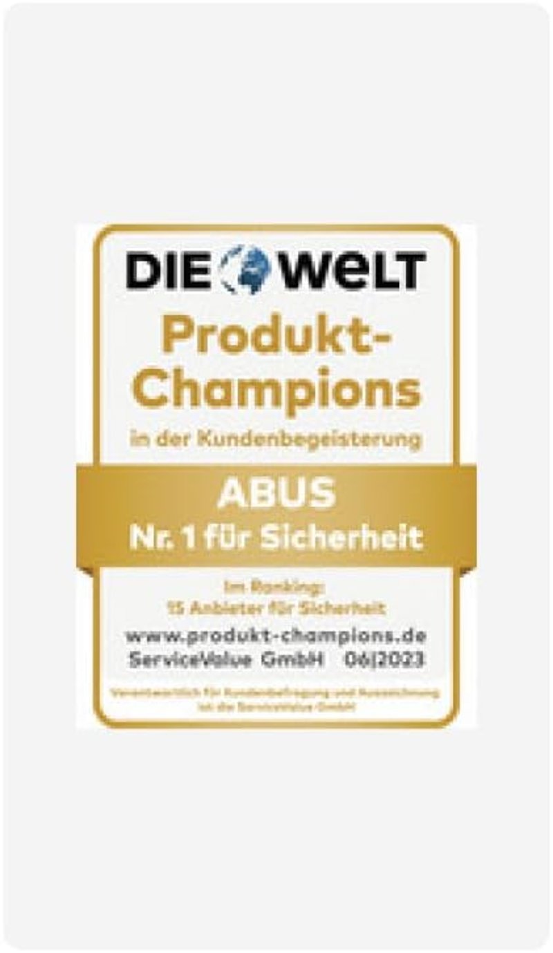 ABUS Tresor 1385/85 kerékpárlakat 110 cm aqua kék - 85 cm, Black
