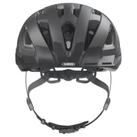 Cyklistická prilba ABUS Urban-I 3.0 so zadným svetlom, štítom a magnetickou prackou, veľkosť L (56-61 cm), titánová čierna 2