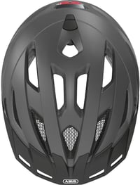 ABUS Urban-I 3.0 MIPS kerékpáros sisak hátsó lámpával, napellenzővel, szürke M 5