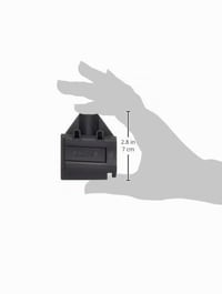 Suport Universal Lateral ABUS USH 46/47 pentru Antifurt U – Sistem de Fixare pentru Bicicletă, Negru 2