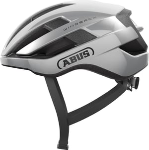 ABUS WingBack biciklistička kaciga – za sport i svakodnevnu upotrebu, za odrasle i mlade – srebrna, veličina S (51-55 cm)