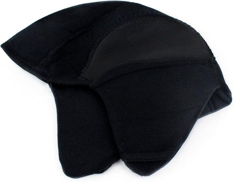 ABUS Winter kerékpáros sisak - hideg időjáráshoz - M, Black (Black), Single