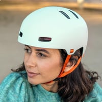 Cyklistická prilba ABUS XOXO veľkosť S zelená - Mestská prilba na skateboard, bicykel a kolobežku - štýl skater 6