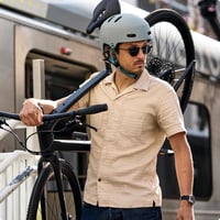 Cyklistická prilba ABUS XOXO – mestská prilba v skaterskom štýle na skateboard, bicykel a kolobežku – veľkosť M, sivá – pre tínedžerov a dospelých 5