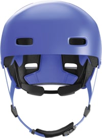 ABUS Xoxo Kerékpáros Sisak - Városi Skater Stílusú Védelem Biciklizéshez és Rollerezéshez - L (57 - 61 cm), Mono Blue 2