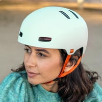 ABUS Xoxo Kerékpáros Sisak - Városi Skater Stílusú Védelem Biciklizéshez és Rollerezéshez - L (57 - 61 cm), Mint Green 6