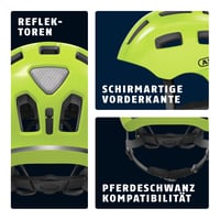 Detská a juniorská cyklistická prilba ABUS Youn-I 2.0 so zabudovaným svetlom – pre dievčatá aj chlapcov 3