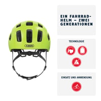 Detská a juniorská cyklistická prilba ABUS Youn-I 2.0 so zabudovaným svetlom – pre dievčatá aj chlapcov 2