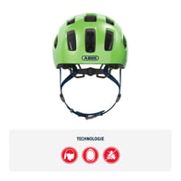 Detská a juniorská cyklistická prilba ABUS Youn-I 2.0 so svetlom – pre dievčatá a chlapcov 2