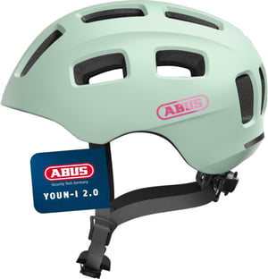 ABUS Youn-I 2.0 gyerek kerékpáros sisak lámpával - mint - M (52-57 cm)